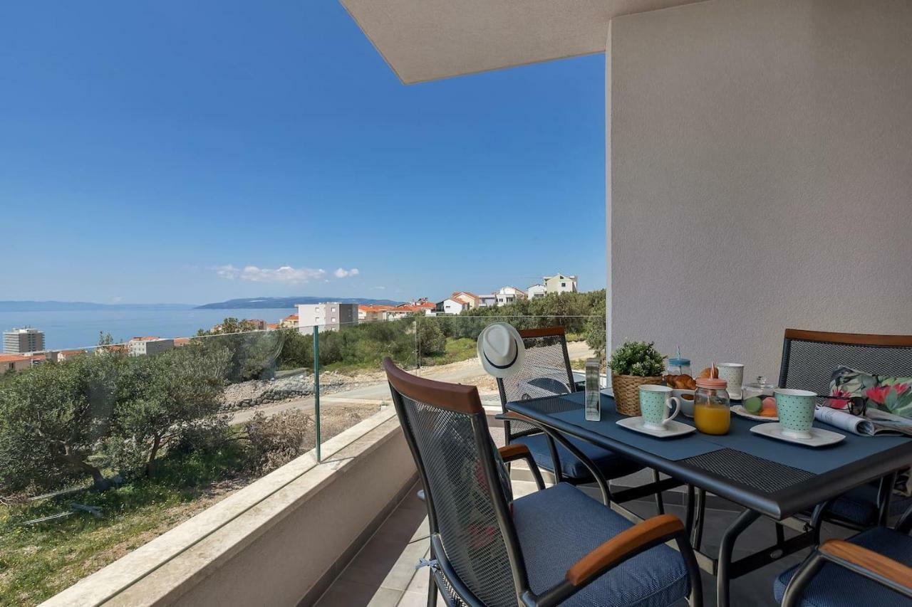 Charming Apartment Tissa With Sea View Makarska Ngoại thất bức ảnh