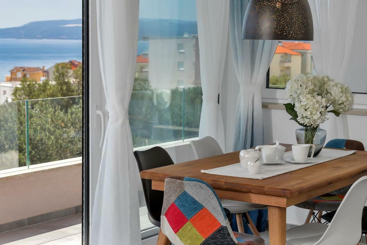Charming Apartment Tissa With Sea View Makarska Ngoại thất bức ảnh